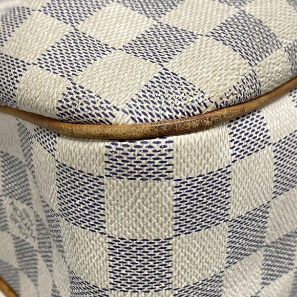 LOUIS VUITTON Siracusa MM Azur Damier Shoulder Bag - Picture 9 of 16
